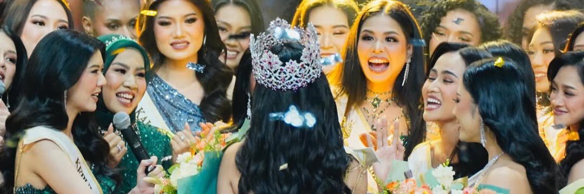 Miss Indonesia banner