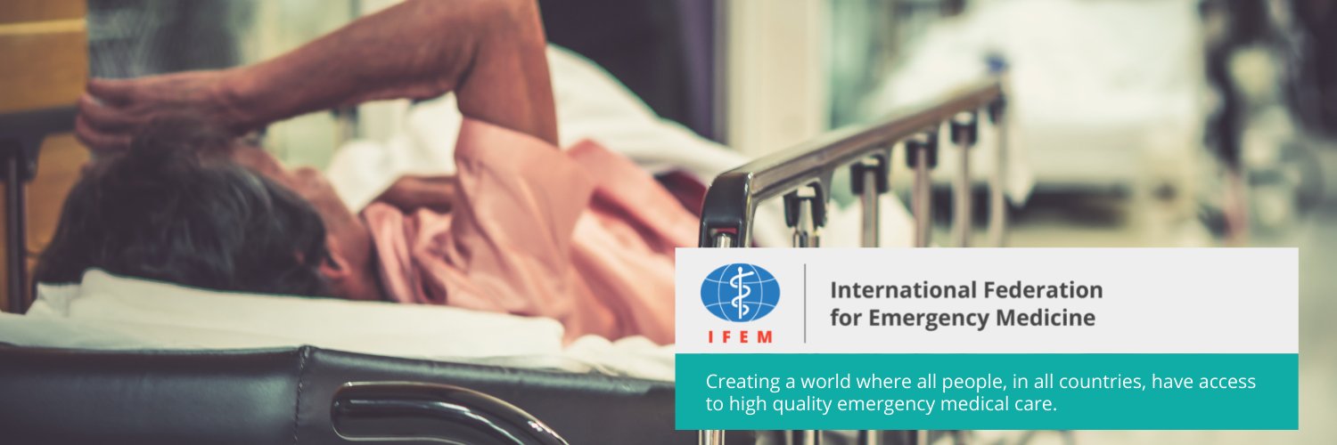 International Federation for Emergency Medicine's banner