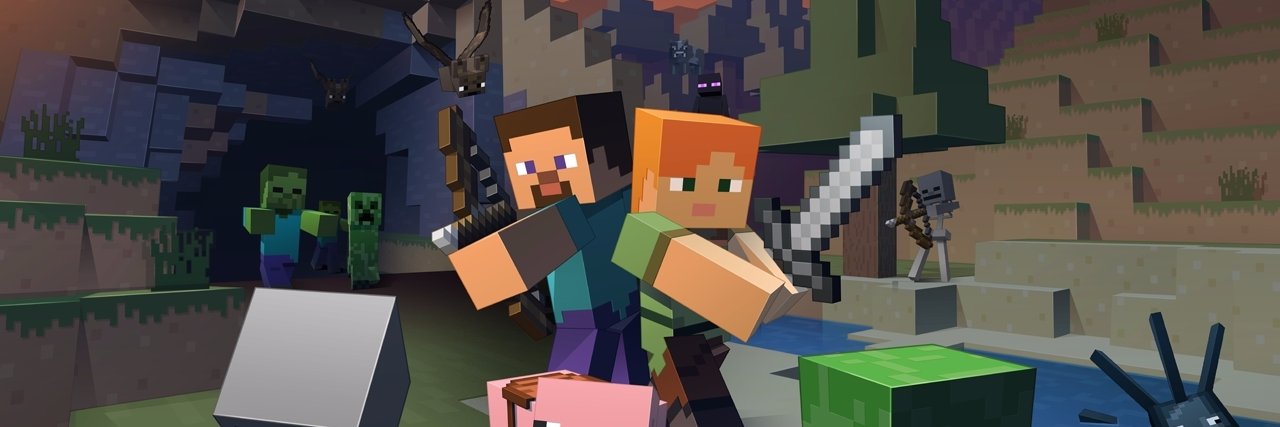 Minecraft banner