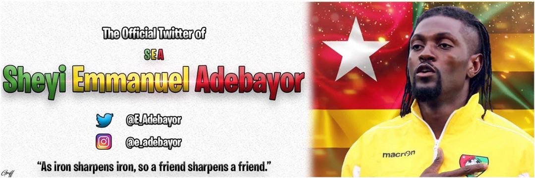Emmanuel Adebayor banner