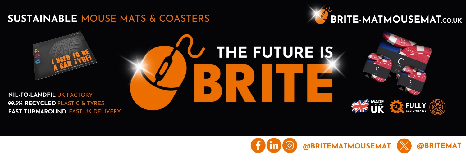 Brite-Mat Mouse Mat banner