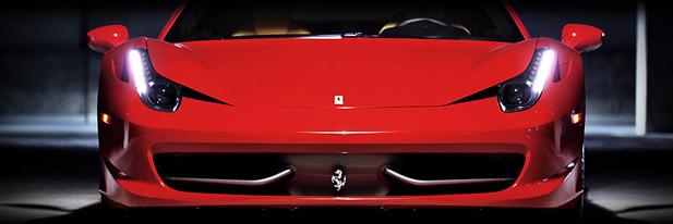 Ferrari Win banner
