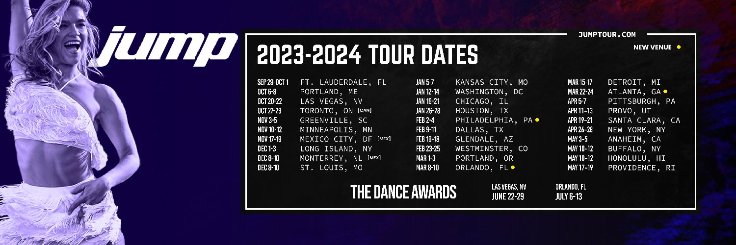 JUMP Dance Convention banner