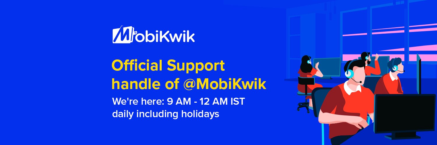 MobiKwik Support banner