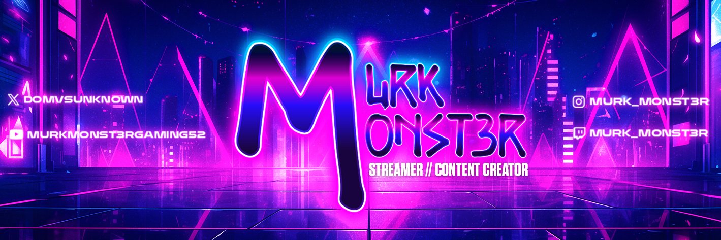 Murk_Monst3r Gaming banner
