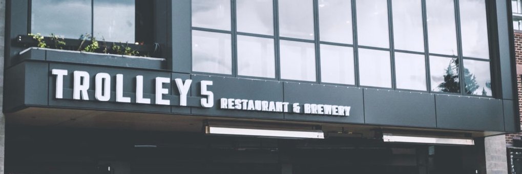 Trolley 5 Brewpub banner