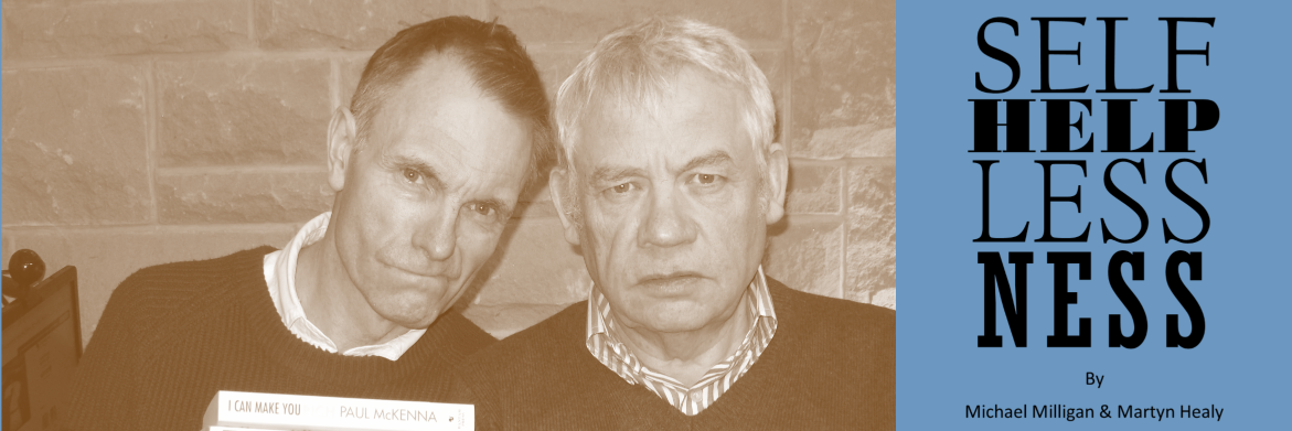 SELF HELP LESS NESS banner