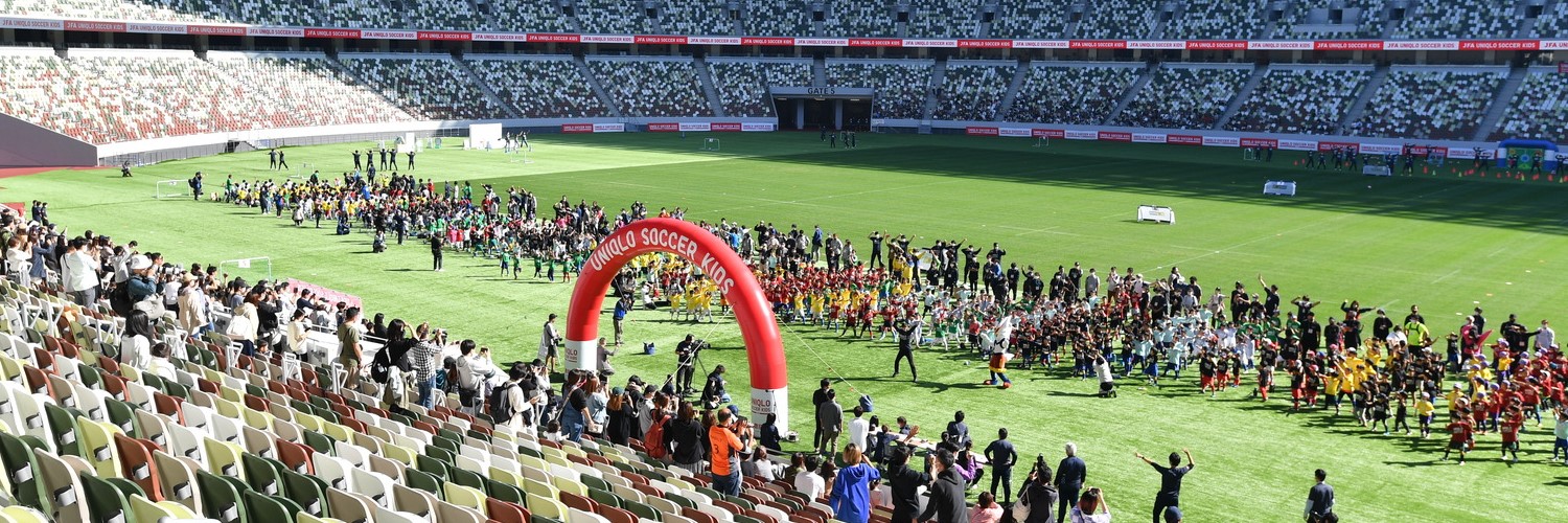 JFA UNIQLO SOCCER KIDS banner
