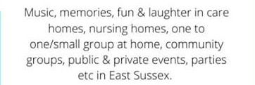 Entertainment & Wellbeing East Sussex banner