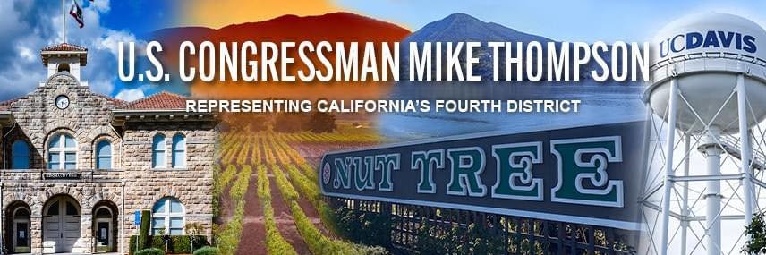 Rep. Mike Thompson banner