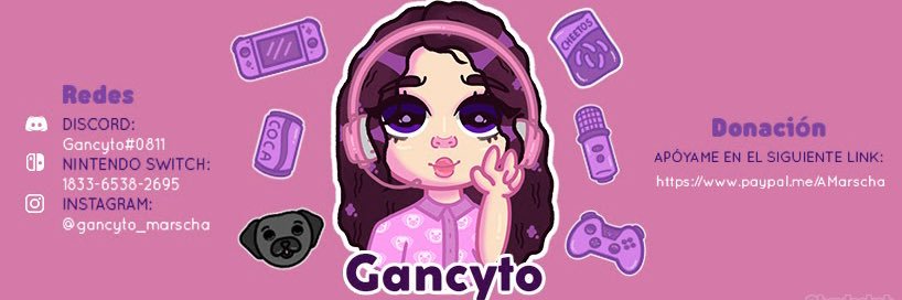 Gancyto banner