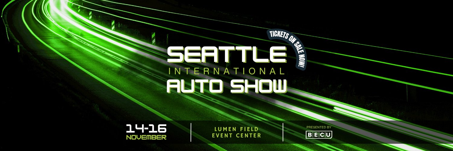 Seattle Auto Show banner
