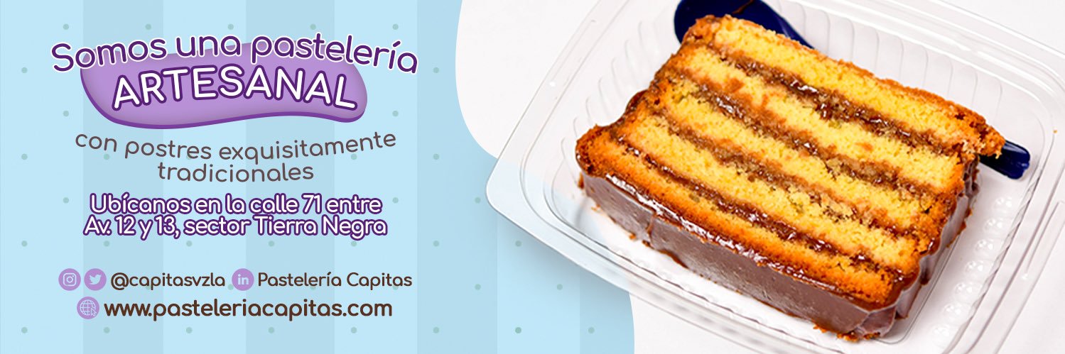 Pastelería Capitas banner