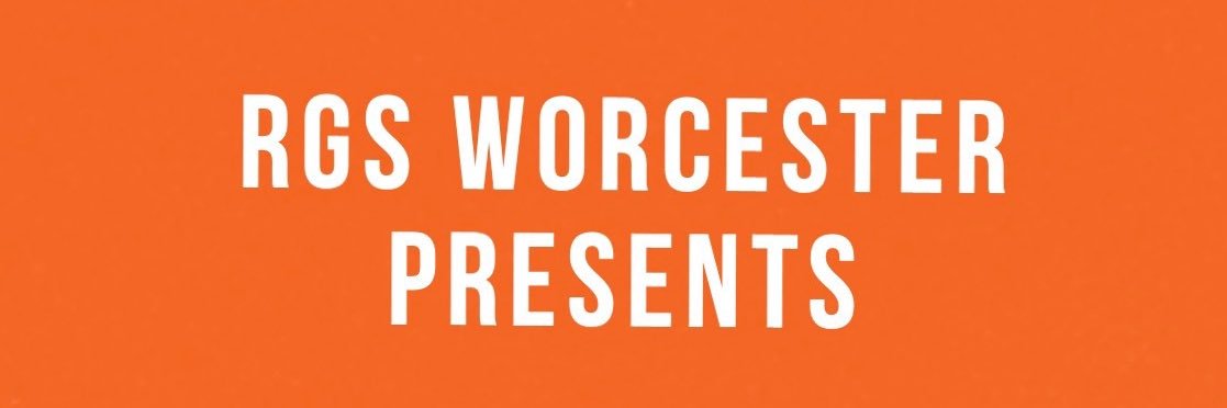 RGS Worcester Drama banner