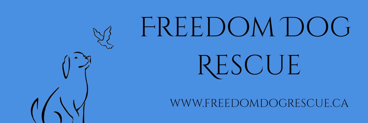 Freedom Dog Rescue banner