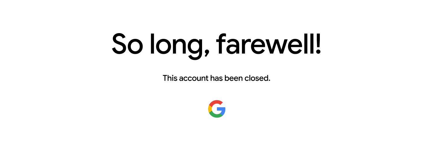 Google California banner