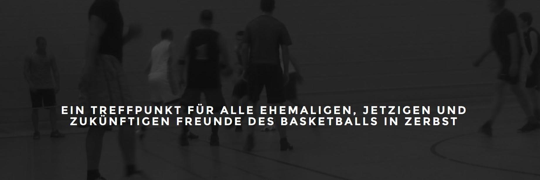 Basketball in Zerbst banner