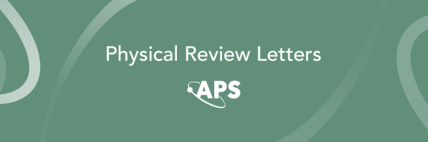 Physical Review Letters Profile Banner