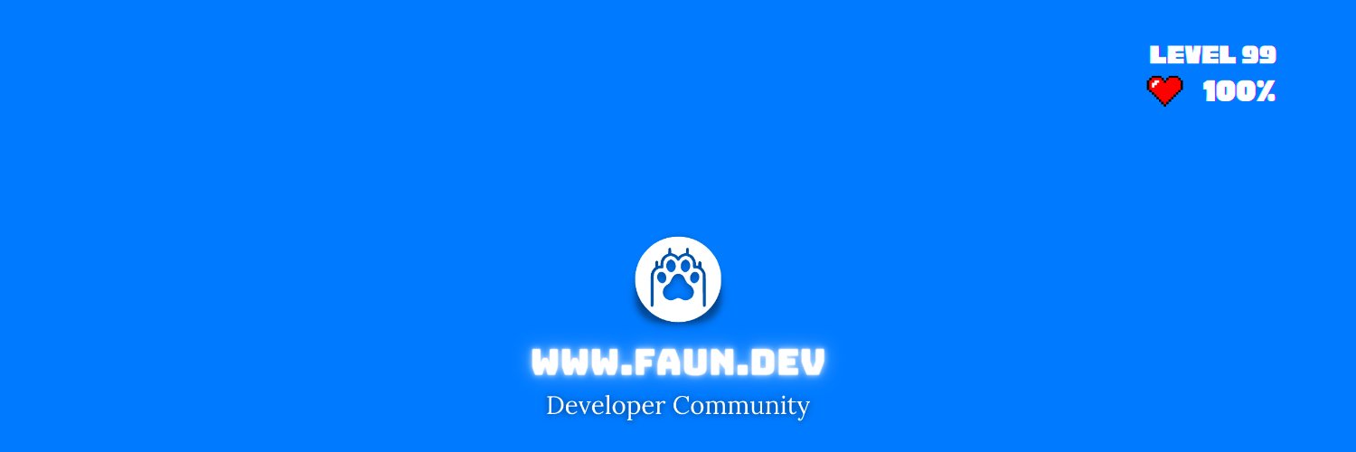 🐾 FAUN.dev() banner