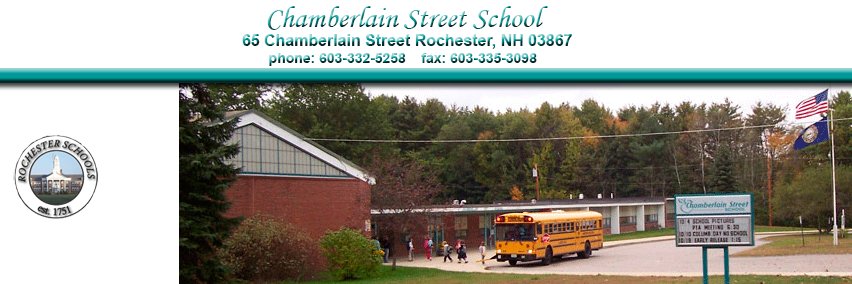 Chamberlain School banner