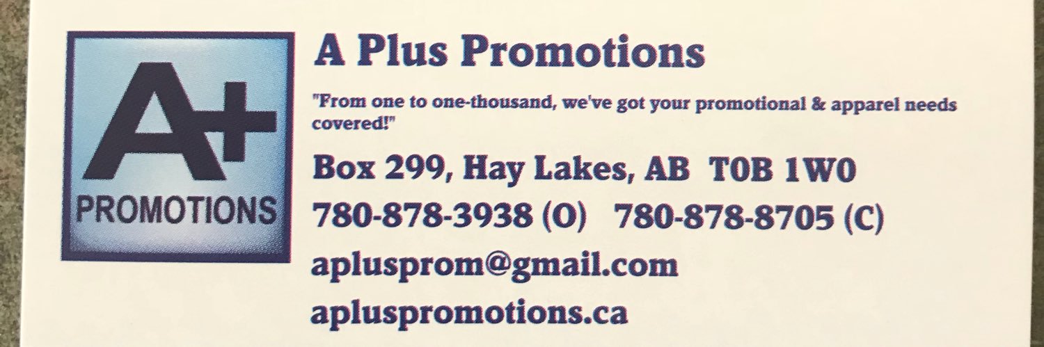 A-Plus Promotions banner