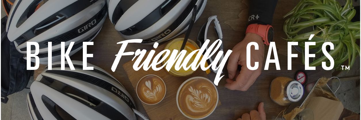 Bike Friendly Cafés banner