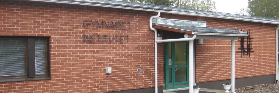 Gymnasiet i Petalax banner