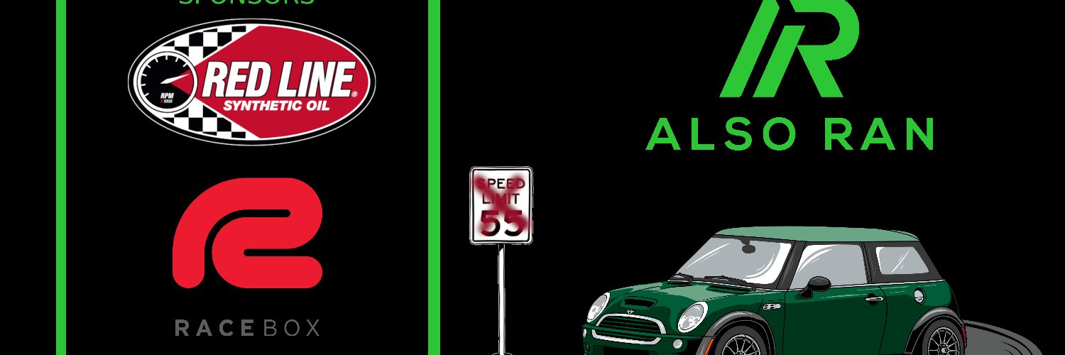 AlsoRanRacing's profile banner image