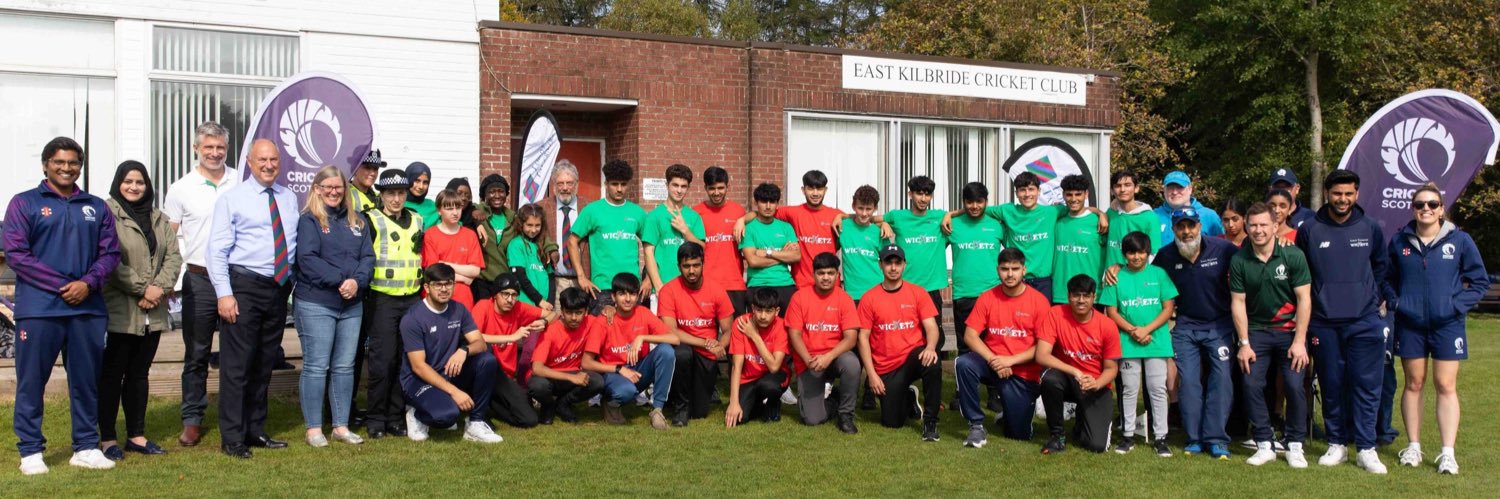 Cricket Scotland Clubs and Communities banner