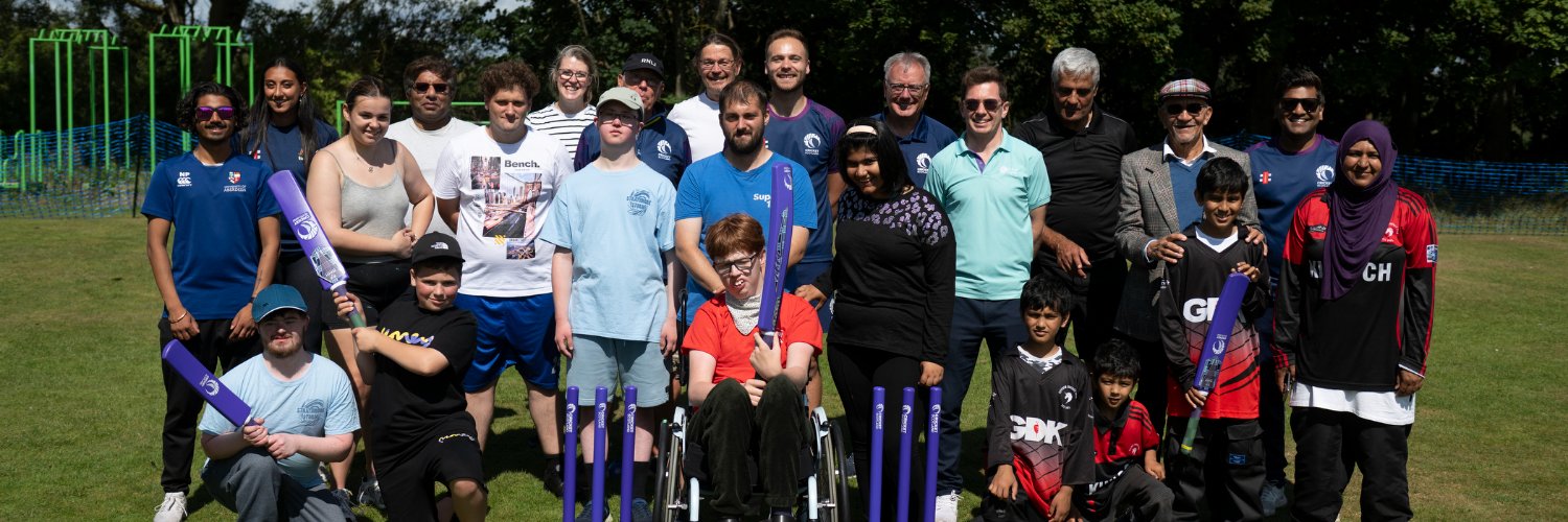 Cricket Scotland Clubs and Communities banner