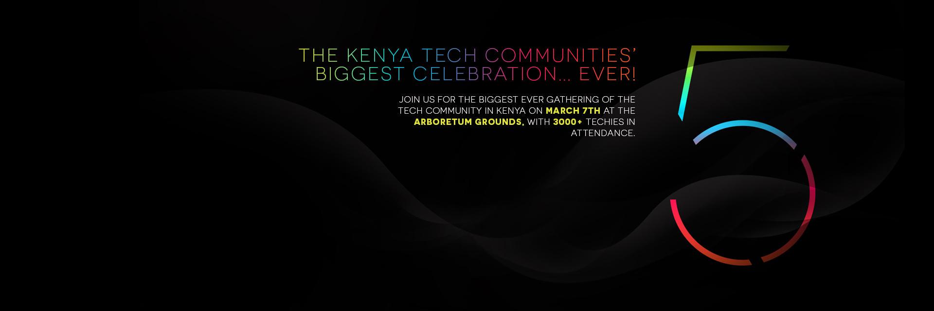 5 Year Tech Bash banner