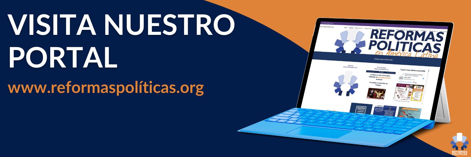 Observatorio de Reformas Políticas América Latina's banner