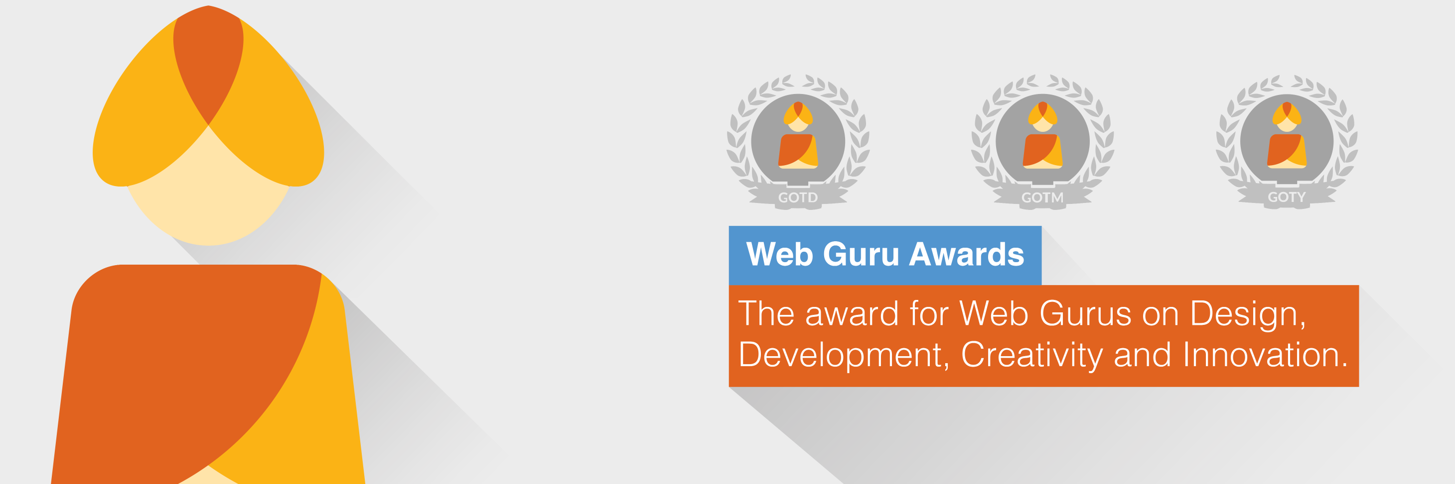 Web Guru Awards banner