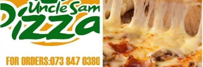Uncle Sam Pizza banner