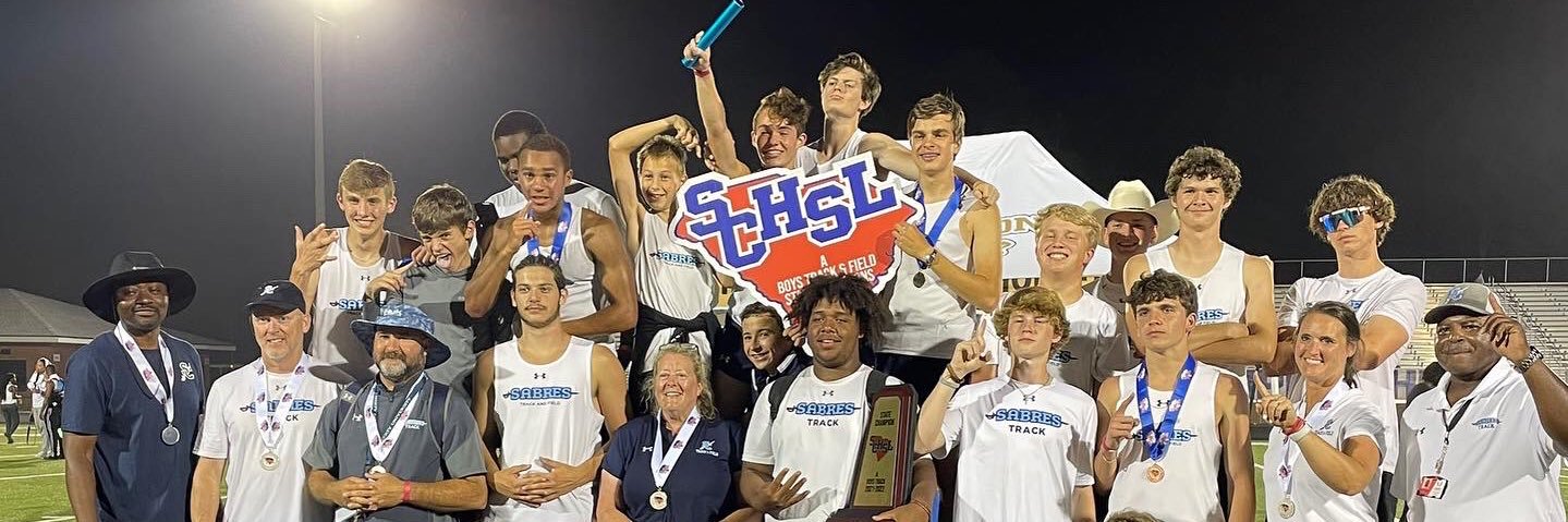 Sabre Track & Field banner