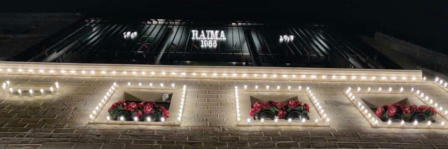 RAIMA | 1986| Barcelona banner