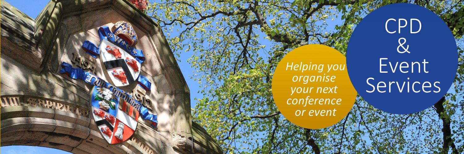 UoA CPD & Event Services banner