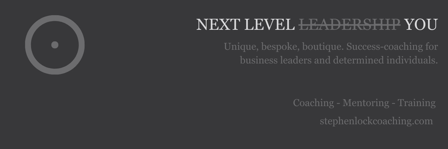 Stephen Lock - Coach banner