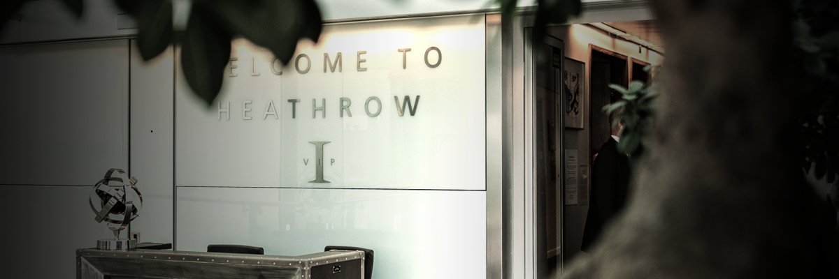 Heathrow VIP banner