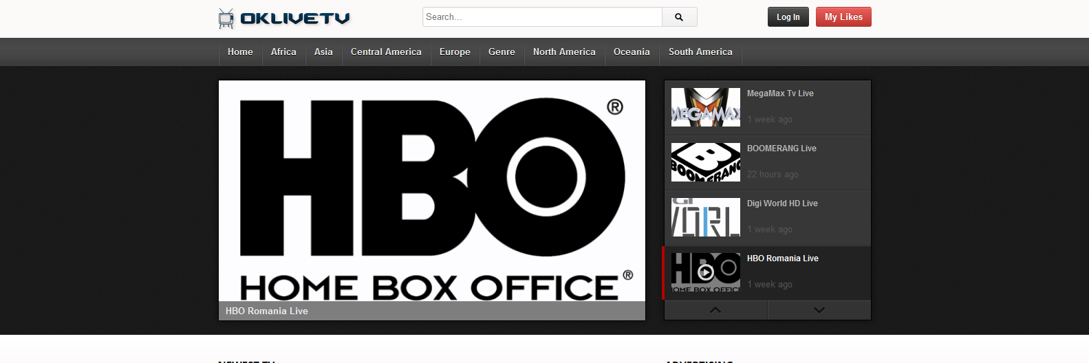 OKLiveTV's profile banner image