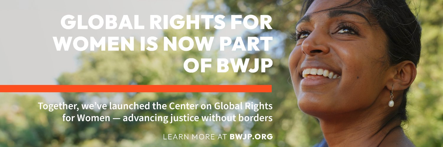 GlobalRightsforWomen banner