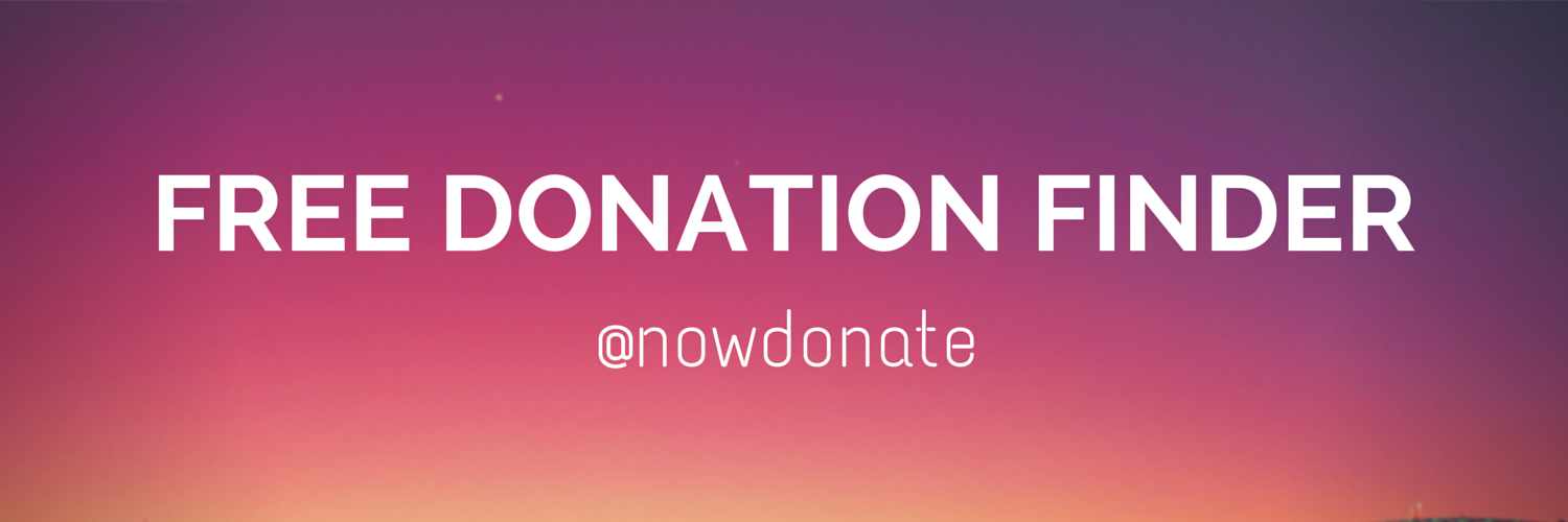 NowDonate's profile banner image