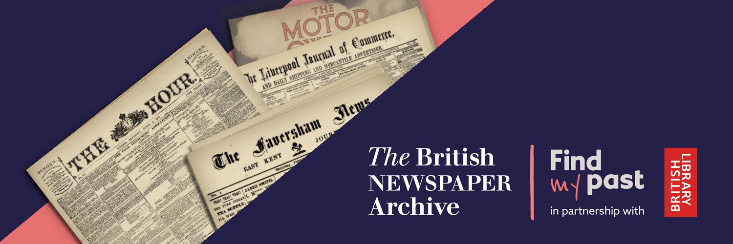 The British Newspaper Archive banner