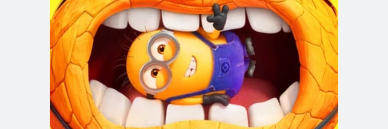 the minion who looks like the thing banner