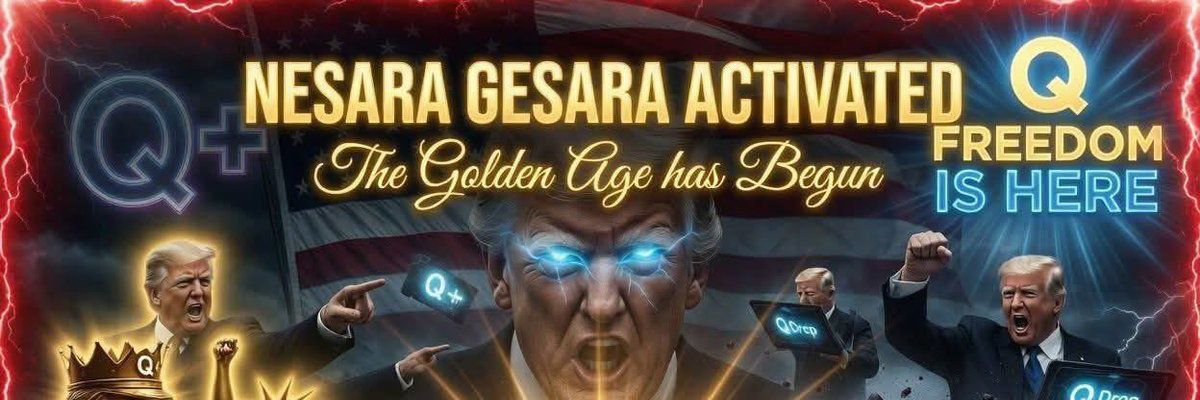 Q PATRIOTS TRUMP NEWS | NESARA GESARA Global RESET banner