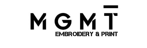 MGMT Embroidery & Print banner