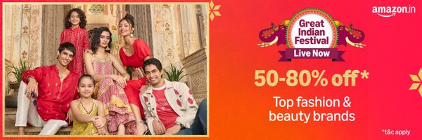 AmazonFashionIn Profile Banner