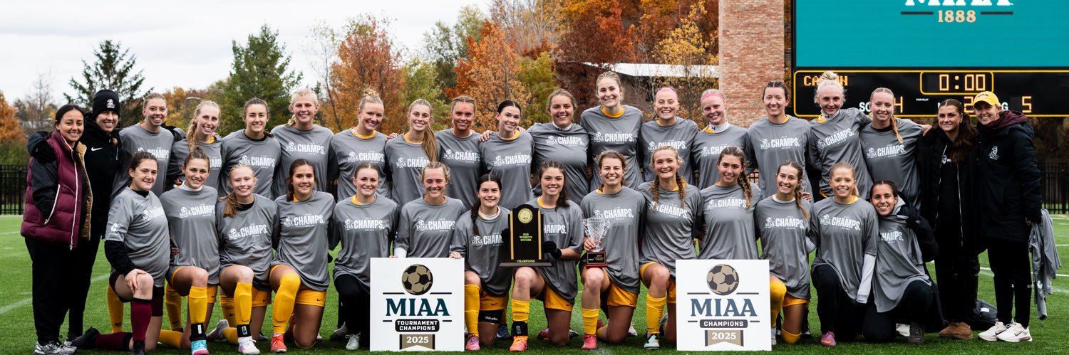 Calvin University Women's Soccer banner