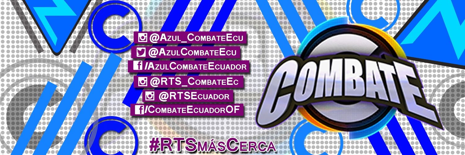 Azul Combate Ecuador banner