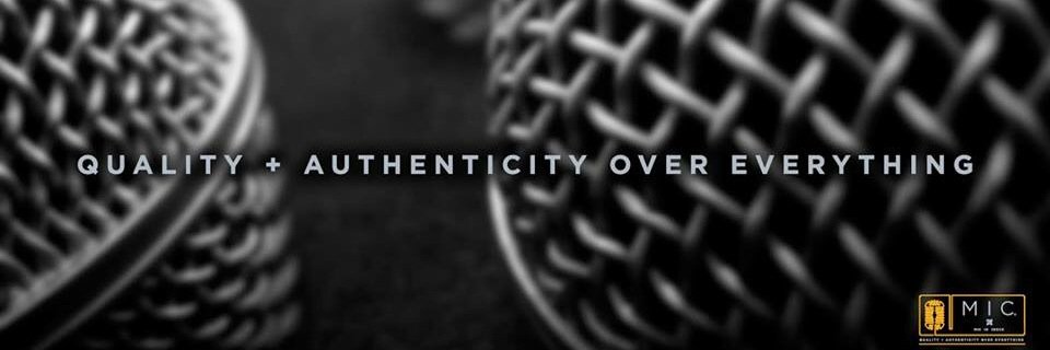 MIC IN CHECK banner